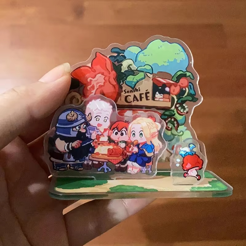 Anime Delicious in Dungeon Mar - đánh giá và giá Acrylic Cosplay Prop