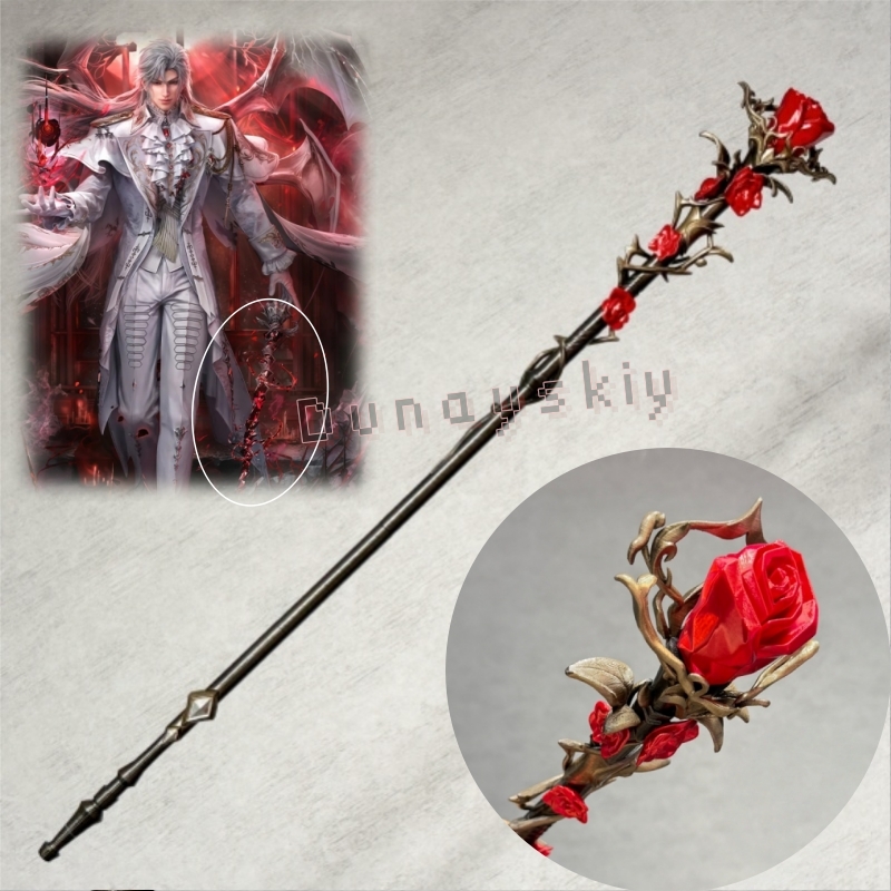 Sylus Staff Silver Wing Demon  - đánh giá và giá Detachable Cosplay Prop