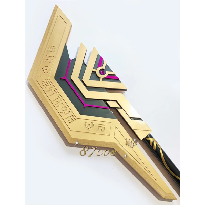 Game Genshin Impact The Eremit - đánh giá và giá Cosplay Prop Axe