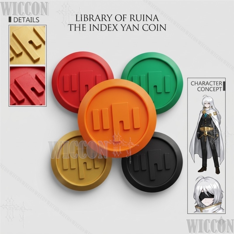 Library Of Ruina The Index Yan - đánh giá và giá Cosplay Prop 3D Print