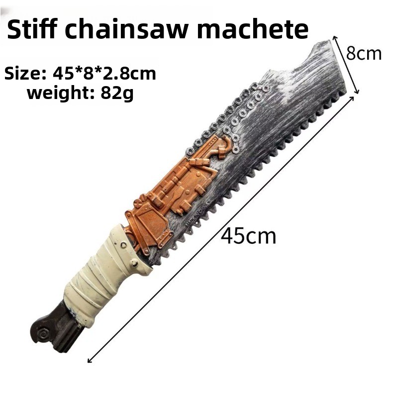 48cm/18.9in Zombie Chainsaw Ax - đánh giá và giá Cosplay Prop Axe